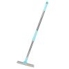 Pet Hair Removal Rake With 54.33In Adjustable Telescopic Rod Multi-Fabric Dog Cat Hair Scraper Lint Shaver For Carpet Rug Clothes Couch