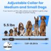 2-In-1 Dog Shock And Bark Collar Dog Training Collar With Remote 2 Collars Rechargeable Ip68 Waterproof With 3 Channels For Medium And Small Dogs