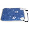 Pet Heating Pad Electric Dog Cat Heating Mat Waterproof Warming Blanket With 86-141℉ Adjustable Temperature 0-12 Timer Digital Display Chewing-Resista