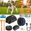 Dog Fence System Pet Containment System With 100 Adjustable Levels Ipx7 Waterproof Rechargeable Receiver Underground Fence For Small Medium Large Dog