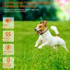 984Ft Dog Training Collar Ip65 Waterproof Pet Beep Vibration Electric Shock Collar 3 Channels Rechargeable Transmitter Receiver Trainer With Recording