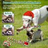 5Pcs Christmas Dog Rope Chew Toys Dog Interactive Toys Set For Puppy Small Medium Aggressive Chewers Dogs Training Teething Playing