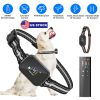 2-In-1 Dog Shock And Bark Collar Dog Training Collar With Remote 2 Collars Rechargeable Ip68 Waterproof With 3 Channels For Medium And Small Dogs