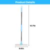 Pet Hair Removal Rake With 54.33In Adjustable Telescopic Rod Multi-Fabric Dog Cat Hair Scraper Lint Shaver For Carpet Rug Clothes Couch