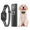 2-In-1 Dog Shock And Bark Collar Dog Training Collar With Remote Rechargeable Ip68 Waterproof With 3 Channels For Medium And Small Dogs
