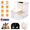 Smart Pet Water Fountain Automatic Cat Water Dispenser 4.5L Cordless Rechargeable Dog Water Fountain Self-Refill With 3 Adjustable Volume 3 Time Inter