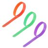 12 Colors Whelping Puppy Id Collars Adjustable Double-Sided Pet Id Bands