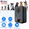 Ultrasonic Anti-Barking Device Max 26.2Feet Sensing Sonic Bark Deterrent With 3 3 Ultrasonic Frequency Levels Indoor Outdoor Dog Bark Control