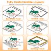 Dog Fence System Pet Containment System With 9 Adjustable Levels 2 Recivers Ipx8 Waterproof Rechargeable Underground Fence For Small Medium Large Dog