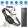 2-In-1 Dog Shock And Bark Collar Dog Training Collar With Remote Rechargeable Ip68 Waterproof With 3 Channels For Medium And Small Dogs