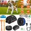 Dog Fence System Pet Containment System With 100 Adjustable Levels Ipx7 Waterproof Rechargeable Receiver Underground Fence For Small Medium Large Dog