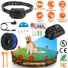 Dog Fence System Pet Containment System With 100 Adjustable Levels Ipx7 Waterproof Rechargeable Receiver Underground Fence For Small Medium Large Dog