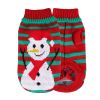 Pet Christmas Turtleneck Sweater Dog Cat Christmas Clothes Snowman Stripes Costume Winter Holiday Sweater For Small Medium Kitten Puppy Cats Dogs