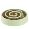 Slow Feeder Healthy Dog Bowl Happy Hunting Fun Puzzle Maze Bowl For Water Food 7.68In In Diameter 10.5Oz In Capacity For Small Medium Dogs