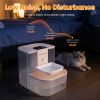 Smart Pet Water Fountain Automatic Cat Water Dispenser 4.5L Cordless Rechargeable Dog Water Fountain Self-Refill With 3 Adjustable Volume 3 Time Inter