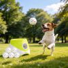Automatic Dog Ball Launcher Rechargeable Interactive Pet Ball Thrower For Small Medium Dogs Interactive Dog Fetch Toy With 3 Adjustable Distance Setti