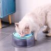 No Spill Dog Cat Water Bowl Spill Proof Slow Water Feeder 47.35Oz Pet Water Dispenser Travel Dog Bowl For Dogs/Cats/Pets
