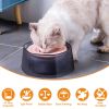 No Spill Dog Cat Water Bowl Spill Proof Slow Water Feeder 47.35Oz Pet Water Dispenser Travel Dog Bowl For Dogs/Cats/Pets