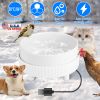 Heated Water Bowl For Dogs And Cats Ceramic Heated Pet Water Bowl Food Warmer Usb Powered Thermal Pet Bowl Provide Fresh Non Freezing Drinkable Water