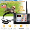 984Ft/300M Radius Electric Dog Fence Dog Training Collar Ip65 Waterproof Wireless Pets Containment System Rechargeable Dog Receiver Transmitter