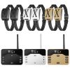 2 In 1 Wireless Electric Dog Fence Waterproof Pet Shock Boundary Containment System Electric Training Collar With 2 Receiver Collars For Small Medium