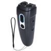 Ultrasonic Anti Barking Device Rechargeable Handheld Dog Barking Deterrent With 4 Modes Led Flashlight Dog Repeller