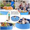 Foldable Pet Swimming Pool Pvc Kiddie Baby Dog Swim Pool Bathing Tub Playmat Kids Pools