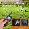 3280Ft Dog Training Collar Ip67 Waterproof Pet Beep Vibration Electric Shock Collar 3 Channels Rechargeable Transmitter Receiver Trainer With Flashlig