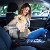 Console Pet Car Seat With Storage Pocket Booster Car Seat Portable Pet Travel Bag Machine Washable Pet Seat Fit For Small Dog Cat