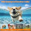2 In 1 Wireless Dog Fence System With Training Collar Invisible Dog Fence Ip68 Waterproof With 722Ft Adjustable Range Beep Vibration  Static Shock