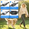 2-In-1 Dog Shock And Bark Collar Dog Training Collar With Remote Rechargeable Ip68 Waterproof With 3 Channels For Medium And Small Dogs