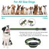 Dog Training Collar With Remote Rechargeable Electronic Shock Collar For Dogs Beep Vibration Shock For Small Medium Large Dogs