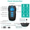 Dog Training Collar With Remote Rechargeable Electronic Shock Collar For Dogs Beep Vibration Shock For Small Medium Large Dogs
