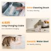 Smart Pet Water Fountain Automatic Cat Water Dispenser 4.5L Cordless Rechargeable Dog Water Fountain Self-Refill With 3 Adjustable Volume 3 Time Inter