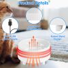 Heated Water Bowl For Dogs And Cats Ceramic Heated Pet Water Bowl Food Warmer Usb Powered Thermal Pet Bowl Provide Fresh Non Freezing Drinkable Water