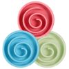 Dog Cat Slow Feeder Bowl Pet Interactive Maze Feeder Bowl Anti-Bloat Feeding Plate