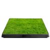 Dog Potty Training Artificial Grass Pad Pet Cat Toilet Trainer Mat Puppy Loo Tray Turf For Small Medium Dogs Indoor Outdoor Use