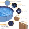 Foldable Pet Swimming Pool Pvc Kiddie Baby Dog Swim Pool Bathing Tub Playmat Kids Pools