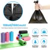 10 Rolls 150 Count Dog Waste Bags Disposable Dog Poop Bags With Dispenser Leakproof Ecofriendly Unscented