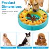 Dog Puzzle Food Feeder Slow Feeding Bowl Interactive Toy Dog Treat Dispensing Toy For Iq Training Mental Enrichment For Small Medium Large Dog Cat