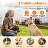 Dog Training Collar With Remote Rechargeable Dog Training Collar Ip68 Waterproof With 4 Training Modes 3 Channels For Medium And Small Dogs