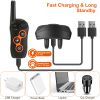 Ipx7 Waterproof Dog Training Collar With Remote Rechargeable Electronic Shock Collar For Dogs Beep Vibration Shock For Small Medium Large Dogs