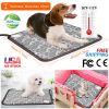Pet Heating Pad Dog Cat Electric Heating Mat Waterproof Adjustable Warming Blanket With Chew Resistant Steel Cord Case