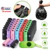 45 Rolls 675 Count Dog Waste Bags Disposable Dog Poop Bags With Dispenser Leakproof Unscented