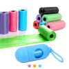 10 Rolls 150 Count Dog Waste Bags Disposable Dog Poop Bags With Dispenser Leakproof Ecofriendly Unscented
