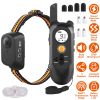 984Ft Dog Training Collar Ip65 Waterproof Pet Beep Vibration Electric Shock Collar 3 Channels Rechargeable Transmitter Receiver Trainer With Recording