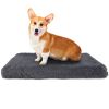 Dog Bed Soft Plush Cushion Cozy Warm Pet Crate Mat Dog Carpet Mattress With Long Plush For S/M Dogs