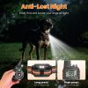 Dog Training Collar With Remote Rechargeable Dog Training Collar Ip68 Waterproof With 4 Training Modes 3 Channels For Medium And Small Dogs