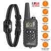 Dog Training Collar With Remote Rechargeable Dog Training Collar Ip68 Waterproof With 4 Training Modes 3 Channels For Medium And Small Dogs