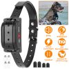 Ipx8 Waterproof Electric Dog Training Collar Rechargeable Receiver Beep Vibration Shock For Small Medium Large Dogs